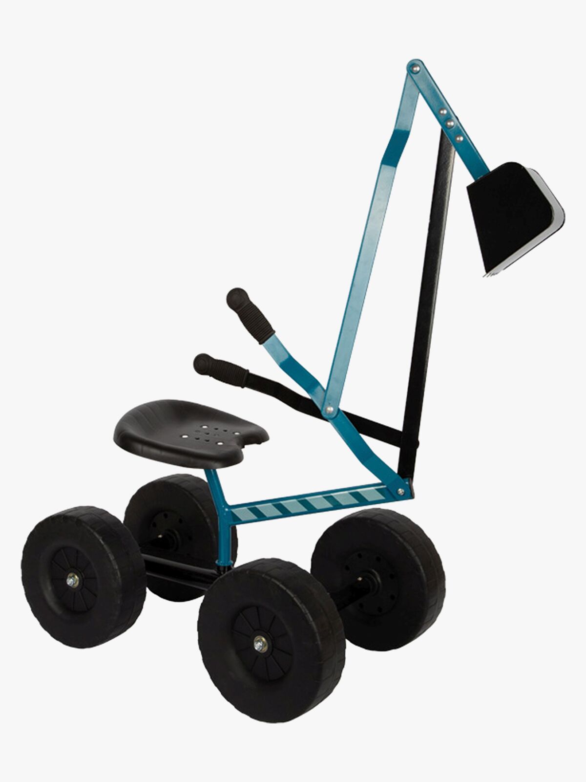 Small Foot Gravemaskine med Hjul, Blå