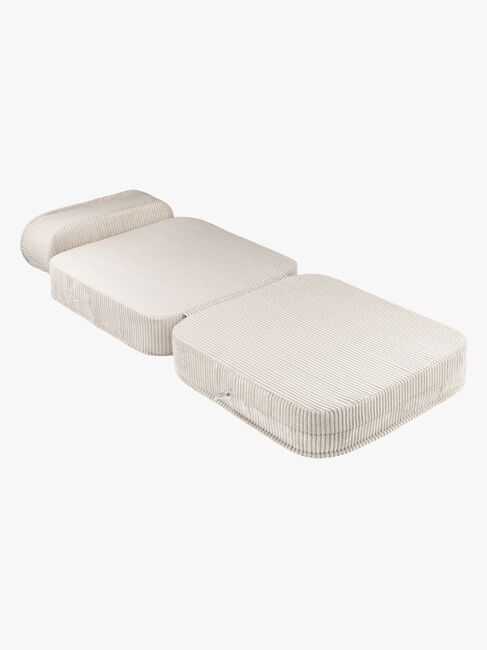 Wigiwama Flip Foldbar Stol 150x60 cm, Marshmallow