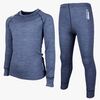 Lindberg Merino Skiundertøj JR Merinomix, Orion Blue