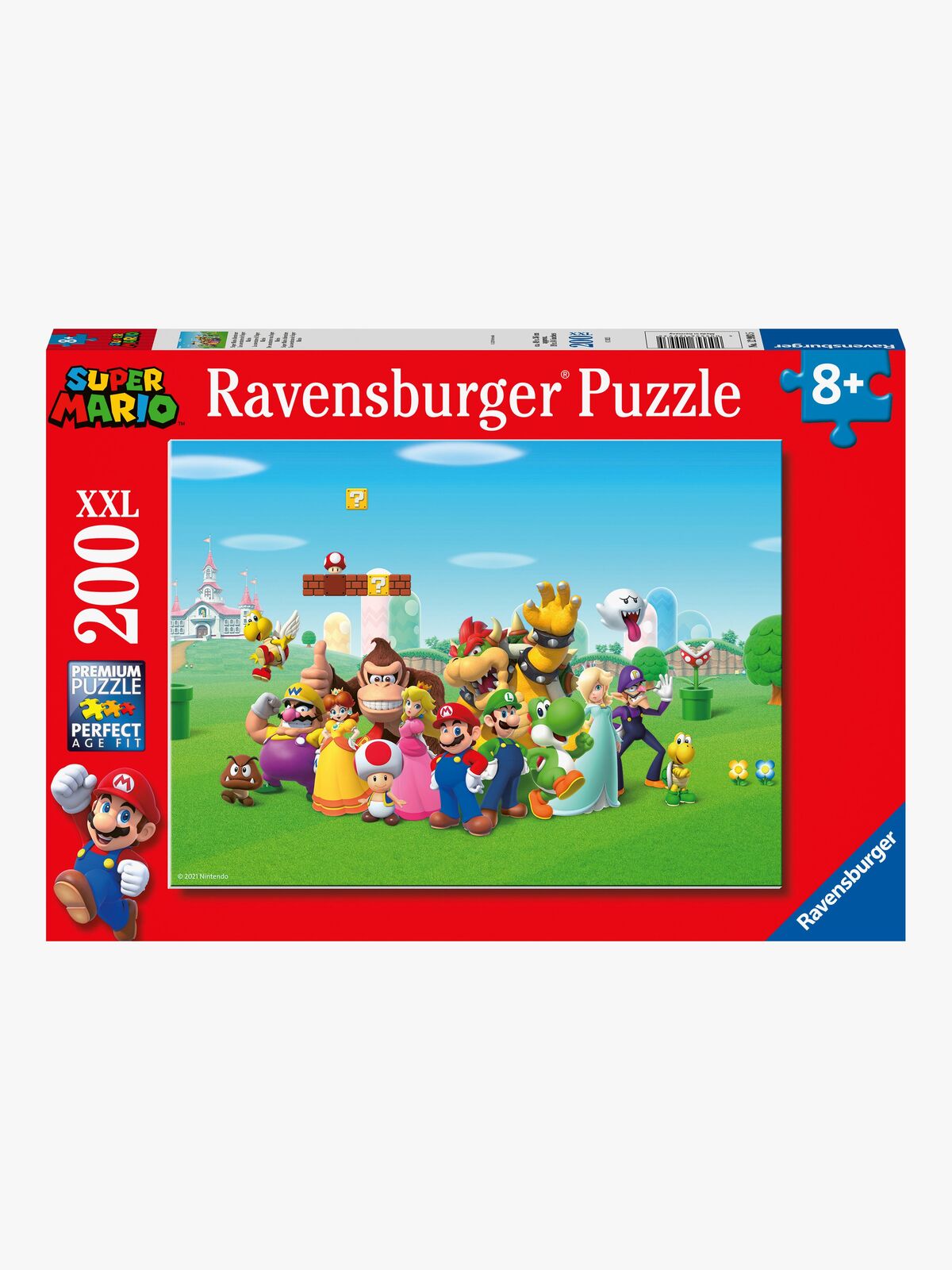 Ravensburger Puslespil Super Mario Adventure, 200 Brikker