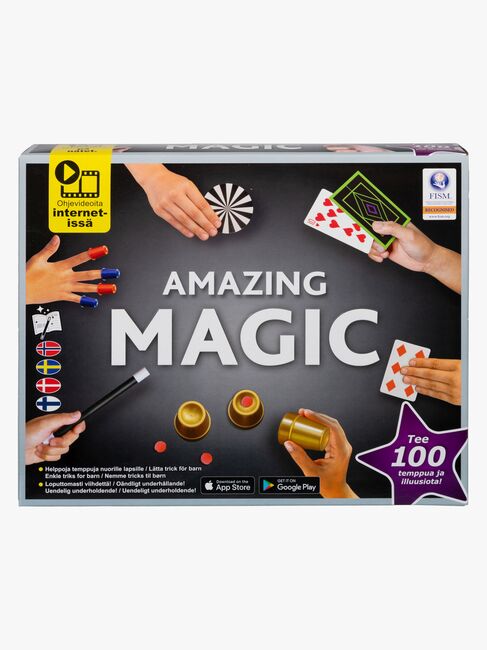 Amazing Magic Tryllesæt 100 Tricks