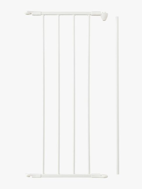 BabyDan Forlængning Sikkerhedsgitter Flex M 33 cm, Hvid