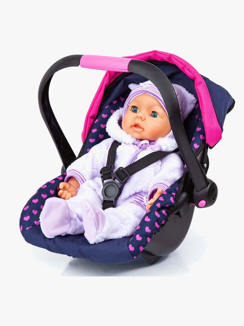 Bayer Design Dukkeautostol med Kaleche, Blå