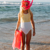 SUNNYLiFE Snorkelsæt Barn Small, Melody The Mermaid Pink