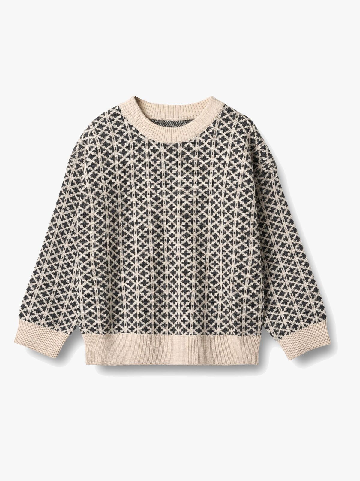 Wheat Elias Trøje, Warm Sand Melange