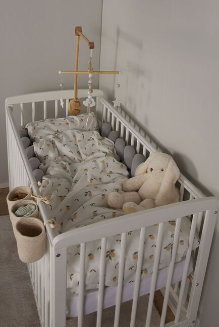 Alice & Fox ALEAH Flettet Sengerand 200cm, Light Grey