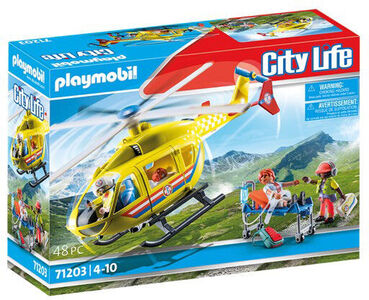 Playmobil City Life Medical Helicopter Byggesæt