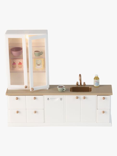 Lundby Dukkehustilbehør Køkken Med Vitrineskab 60-2110-00-1137_3b.jpg