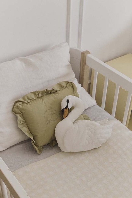 LorenaCanals Vichy Tæppe, Ivory