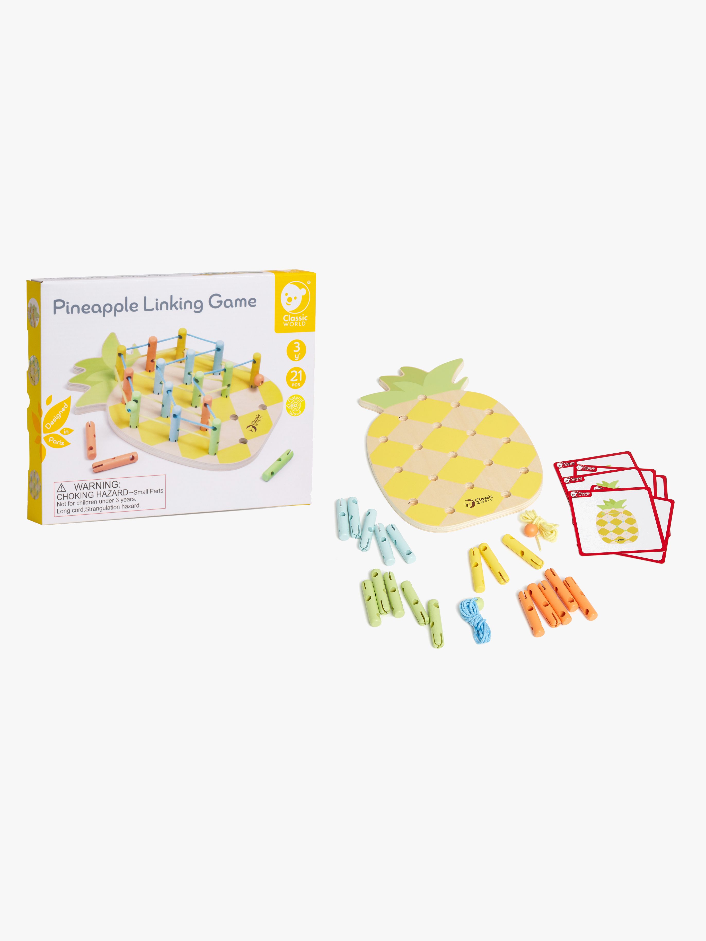 Classic World Aktivitetslegetøj Ananas