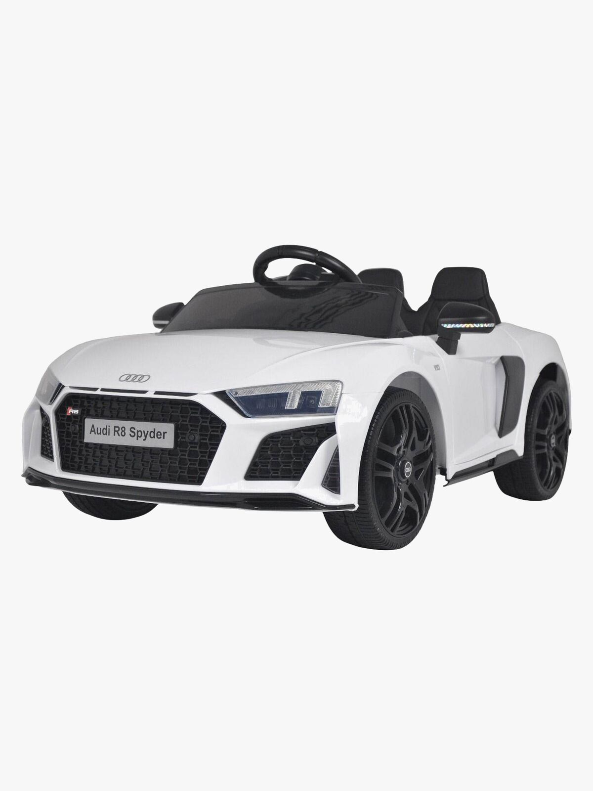 Audi R8 Spyder Elbil, Hvid