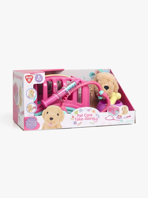 Cloudberry Castle Pet Care & Puppy Legesæt 6 Dele