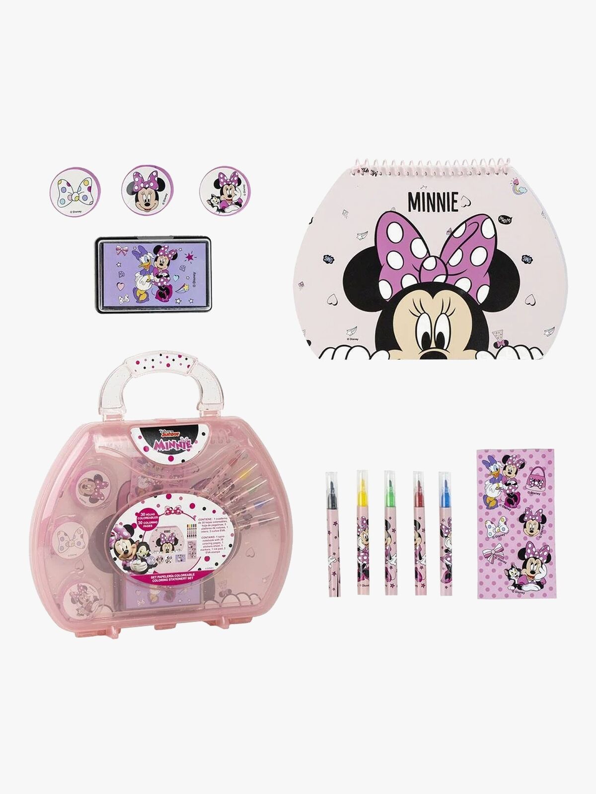 Disney Minnie Mouse Malesæt Mappe