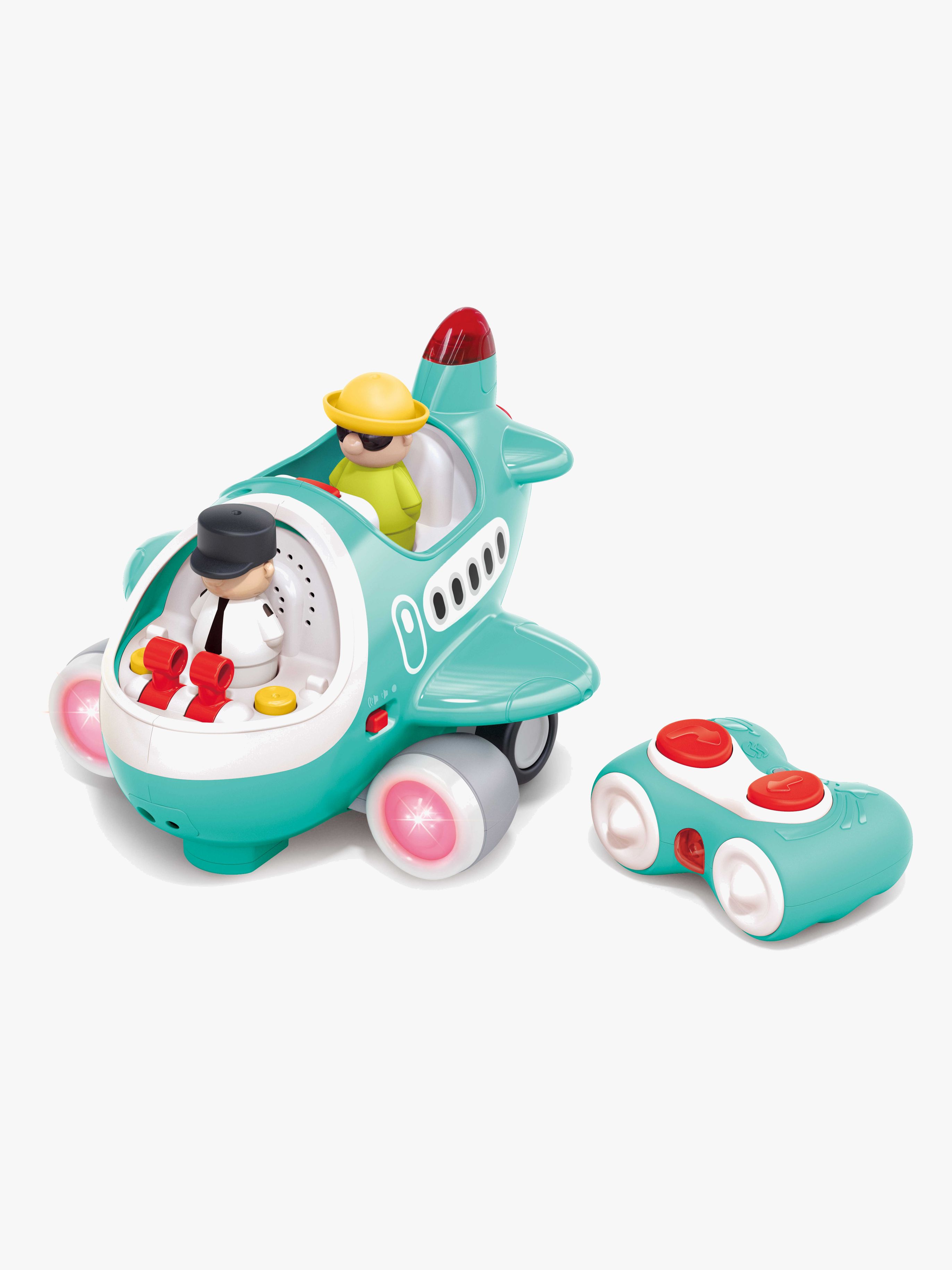 Kinder and Kids Flyvemaskine med Fjernbetjening, Multifarvet