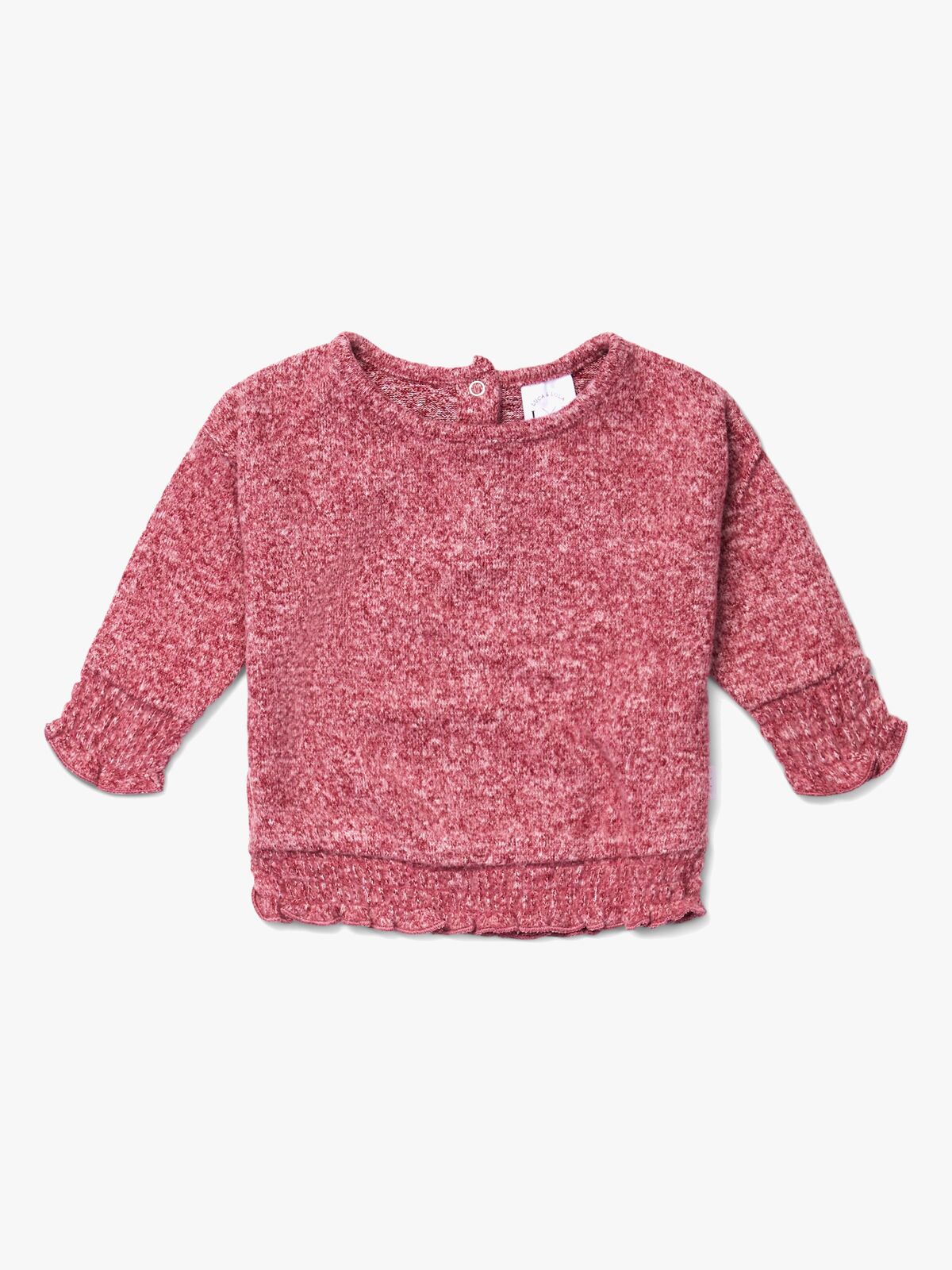 Luca & Lola Pasqualina Trøje Baby, Dark Pink Melange