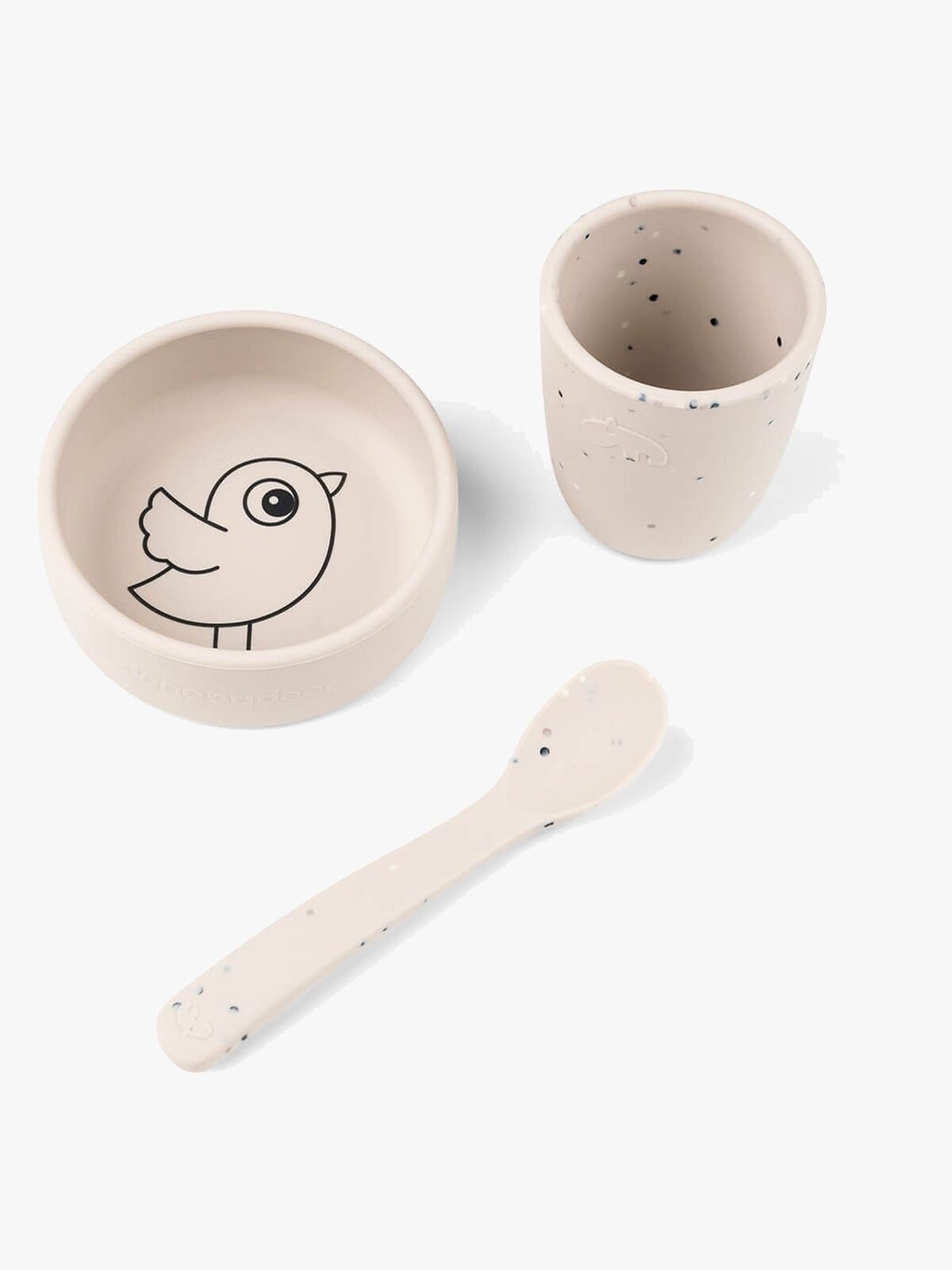 Done By Deer Silikone Madsæt, Sand