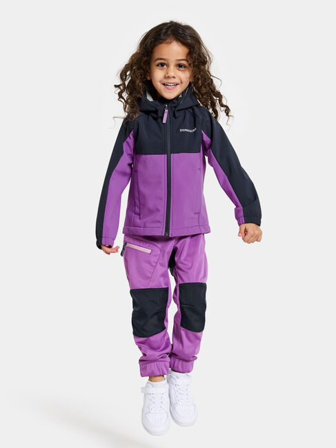 Didriksons Troel Softshelljakke, Tulip Purple