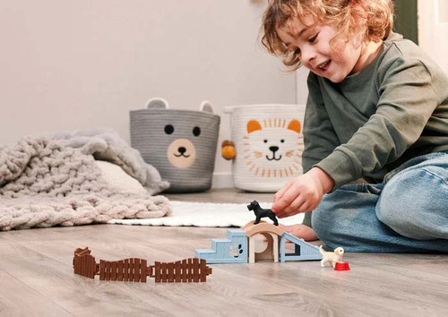 Schleich Hundehus med Hundehvalpe