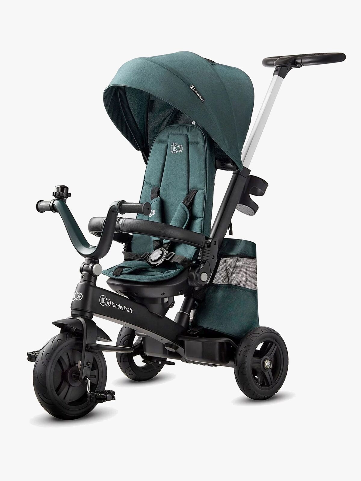 Kinderkraft EASYTWIST Midnight Trehjulet Cykel, Grøn