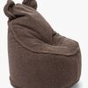 Furini Yogi Sækkestol Bouclé, Mørkebrun