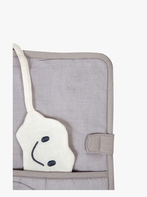 Nattiot Opbevaring med Lomme, Grå