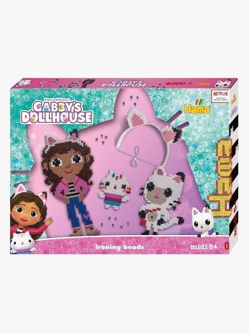 Hama Midi Gabby's Dollhouse Perlesæt 4000 Stk.