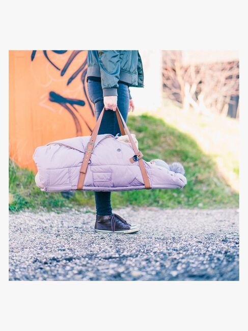 Sleepbag Regular Vinterkørepose, Dusty Purple/Brown