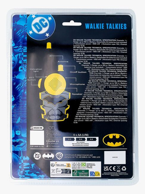 Batman Walkie Talkie 150 m