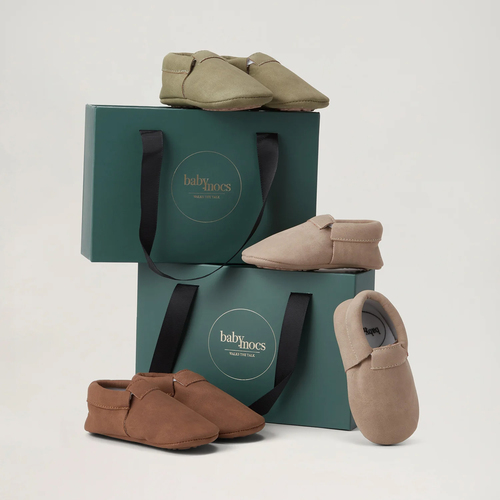 BabyMocs Casual Mocs Indesko, Brown