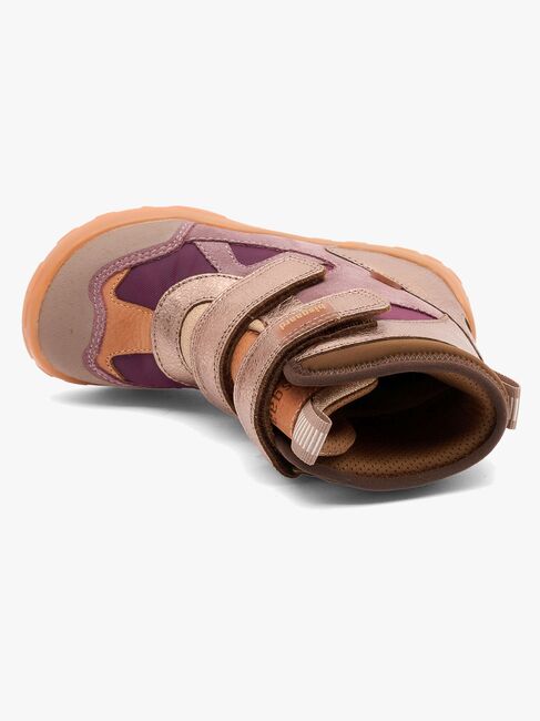Bisgaard Chad Tex Barefoot Vinterstøvler, Plum 64215-5109-2831_4b.jpg