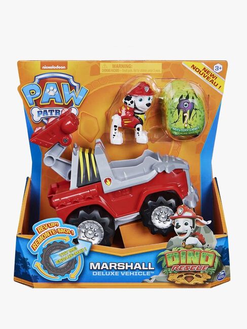 Paw Patrol Dino Rescue Køretøj  m. Figur Marshall
