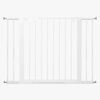 BabyDan Premier Sikkerhedsgitter + 4 Forlængerdele, Hvid