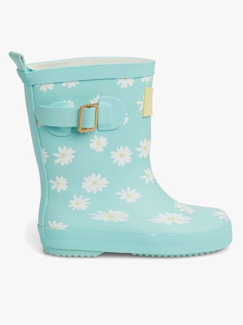 Petite Chérie Atelier Stella Gummistøvler, Flower Turquoise