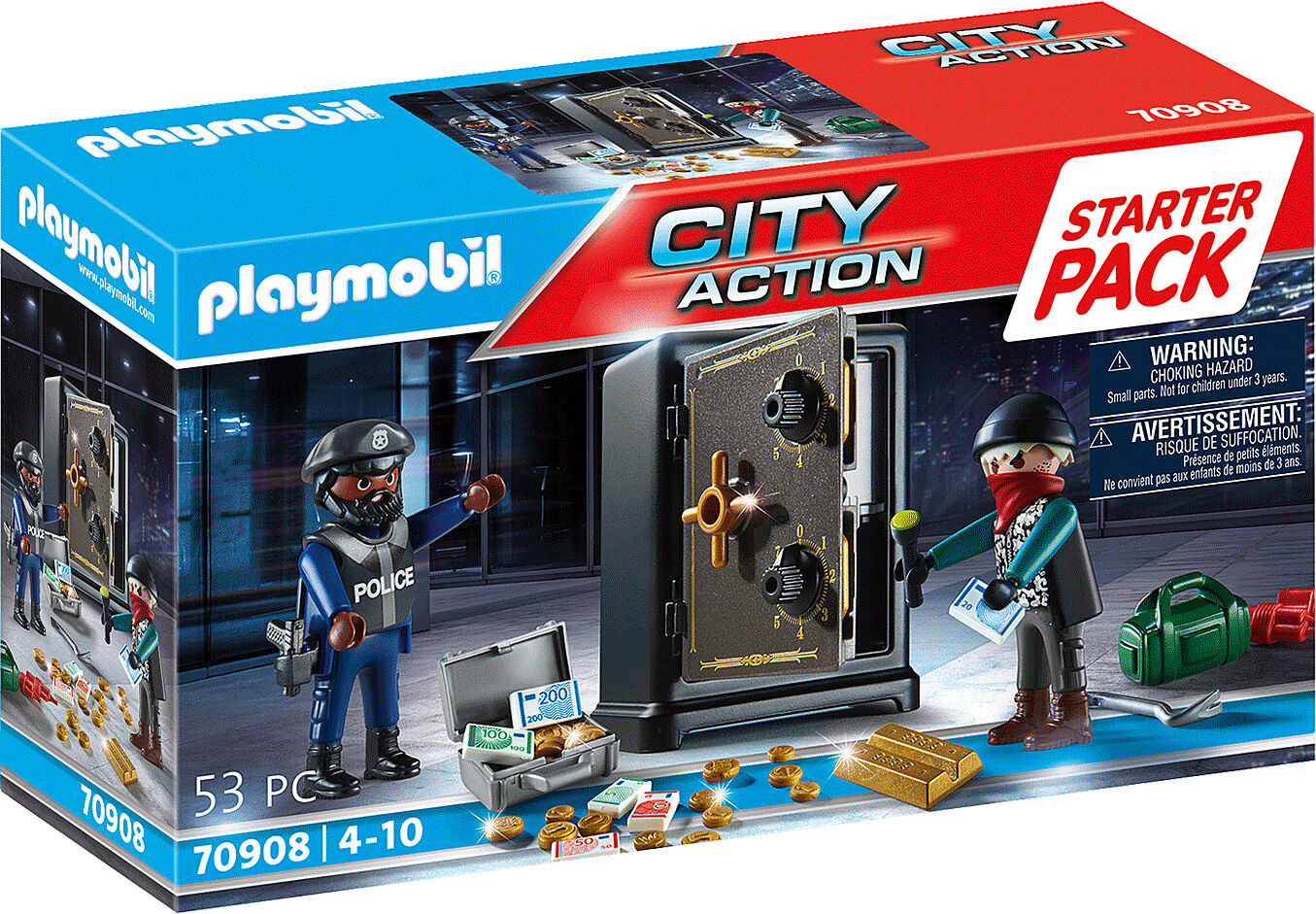 pensum Fradrage Sociale Studier Køb Playmobil 70908 Starter Pack pengeskabstyv | Jollyroom
