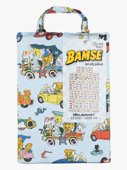 Bamse Verdens Stærkeste Bjørn Sengesæt Tremmeseng 100x130