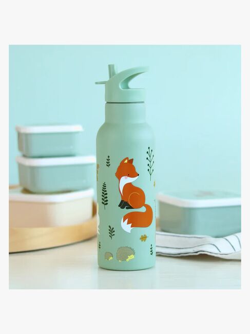 A Little Lovely Company Stainless steel XL Drikkedunk, Forest friends