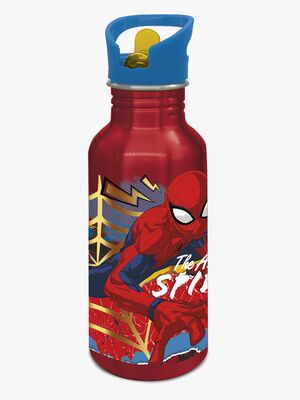 Marvel Spider-Man  Aluminium Drikkedunk 545ml, Rød