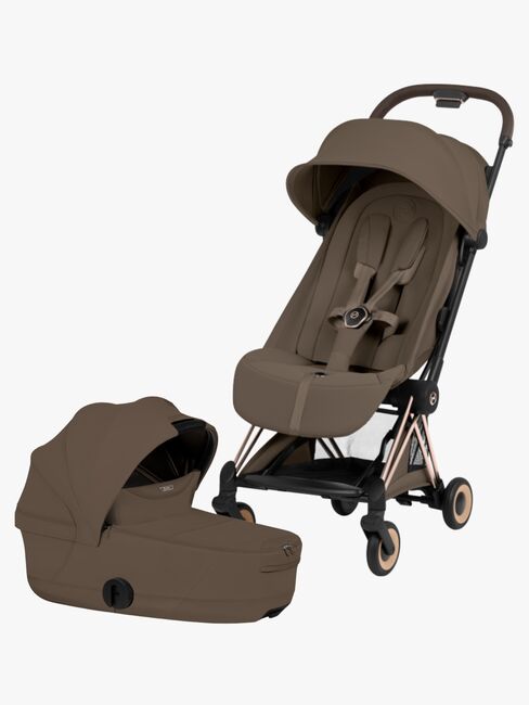 Cybex COYA Style Duovogn, Rosegold/Coconut Brown 915616.jpg
