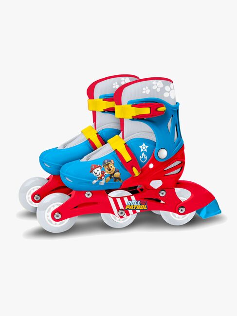 Stamp Paw Patrol Justerbar 2-i-1 Inliners Størrelse 27-30, Blå/Rød