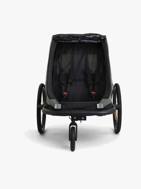 Hamax Traveller Cykelanhænger, Khaki Green/Black