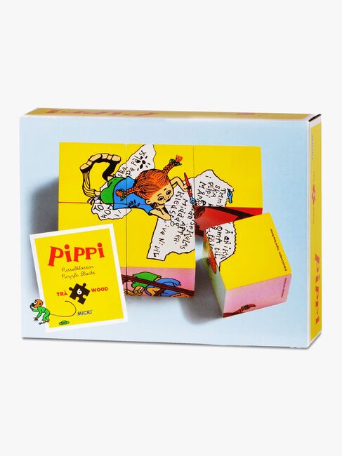 Pippi Puslespilsklodser 6 Klodser