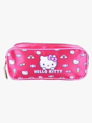 Hello Kitty Dobbelt Penalhus Follow The Rainbow, Pink