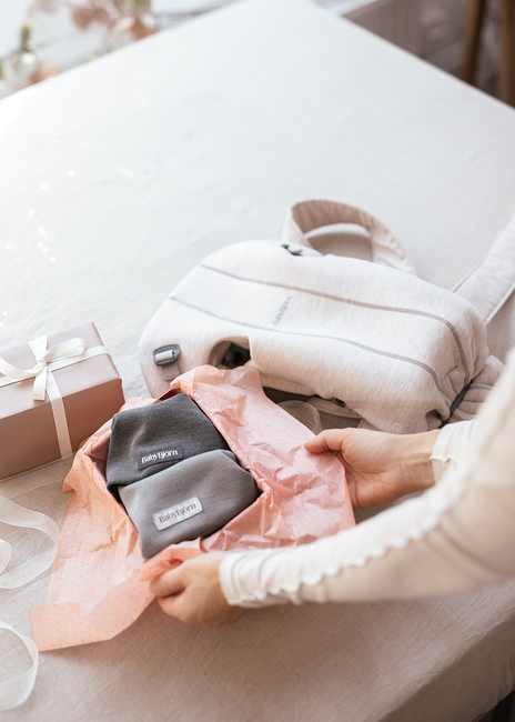 BabyBjörn Hagesmæk til Harmony Bæresele Jersey, Lysegrå