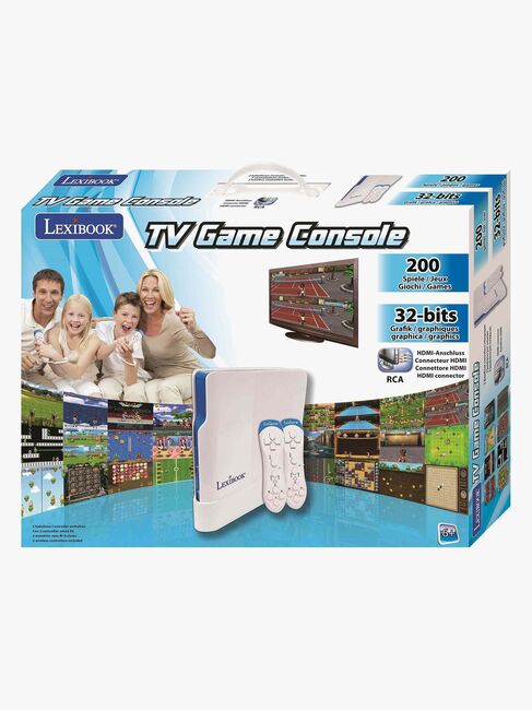 Lexibook Plug N' Play Spillekonsol 200 Spil