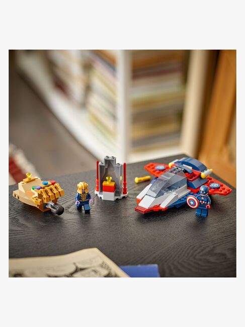 LEGO Super Heroes 76319 Captain America mod Thanos