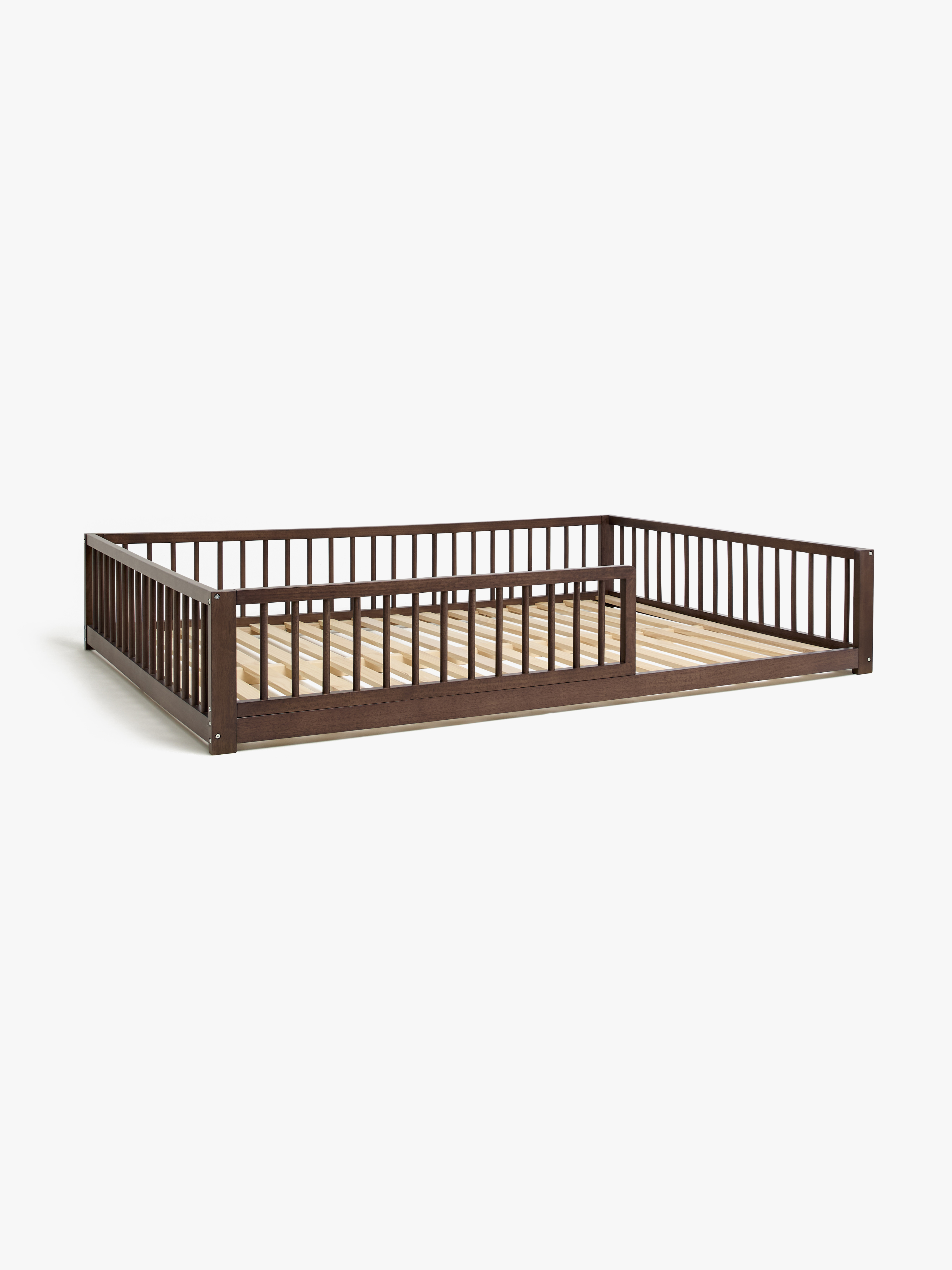 Minitude DYLAN Juniorseng/Montessoriseng 140 X 200, Walnut, Børnesenge