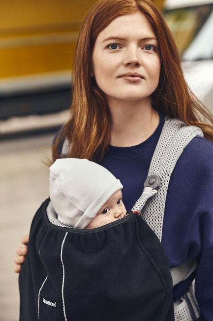 Babybjörn Bæresele Mini 3D Jersey inkl. Betræk, Lys beige