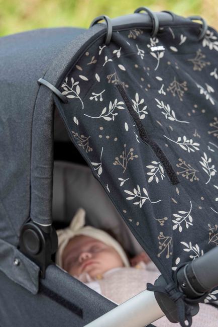 Dooky Universal Solkaleche, Romantic Leaves Black