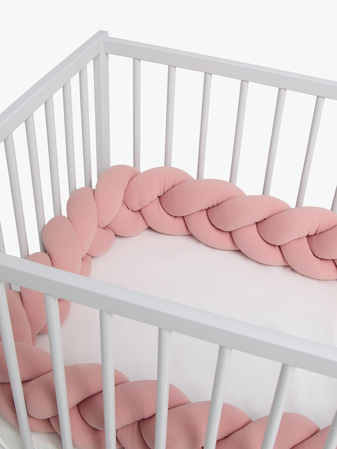 Alice & Fox ALEAH Flettet Sengerand 200cm, Dusty Pink