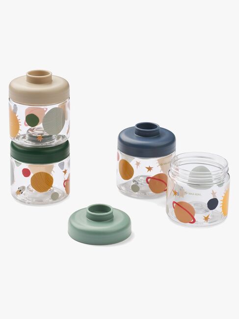 LIEWOOD Dominique Baby Madkasse 4-pak, Universe/Classic navy